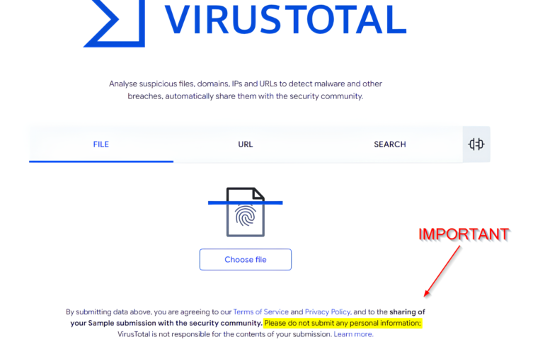 The Risks of Using VirusTotal